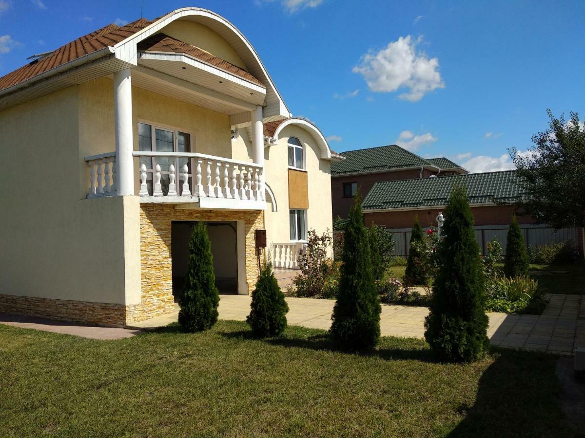 Дом С Бассейном И Сауной Villa Boryspil Exterior photo
